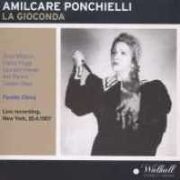 Cover for Ponchielli · La Gioconda: Milanov-poggi-war (CD) (2010)