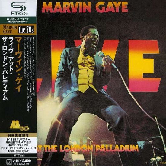 Cover for Marvin Gaye · Live At London Palladium (CD) (2011)