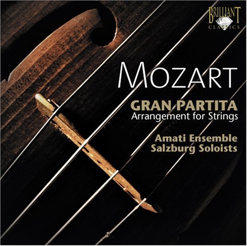 Cover for Mozart - Gran Partita · Salsburg Soloists (CD) (2008)