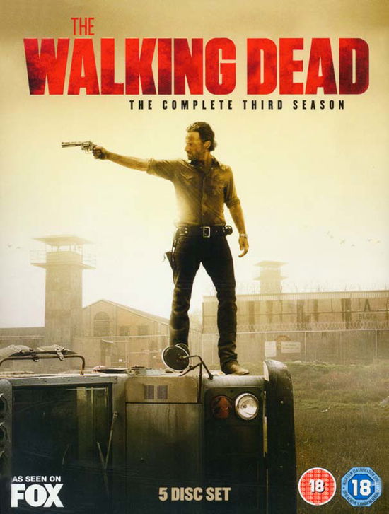 Cover for The Walking Dead Season 3 (DVD) (2013)