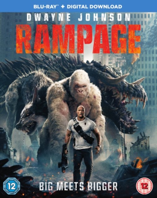 Cover for Rampage (Blu-ray) (2018)