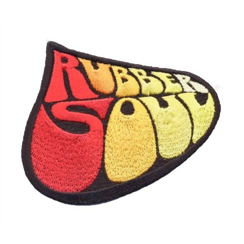The Beatles Standard Woven Patch: Rubber Soul Logo - The Beatles - Koopwaar - Apple Corps - Accessories - 5055295304963 - 
