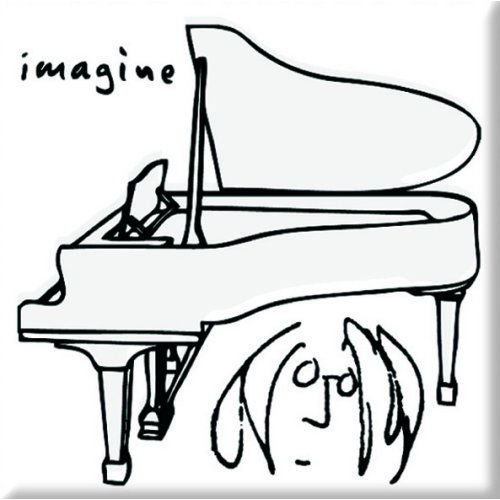 Cover for John Lennon · John Lennon Fridge Magnet: Imagine (Magnet) (2014)