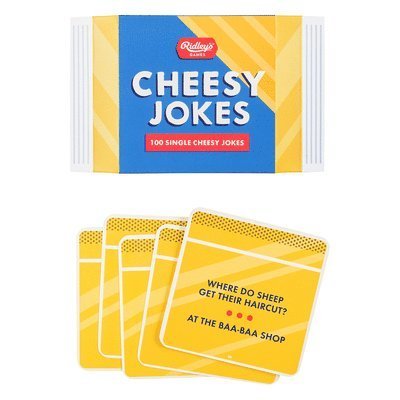 Cover for Ridley's Games · 100 Cheesy Jokes (MERCH) (2019)