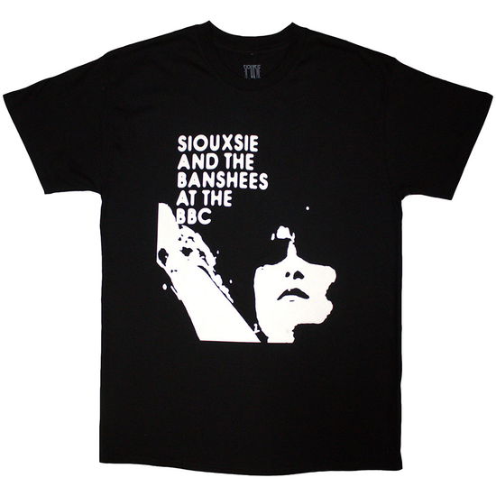 Cover for Siouxsie &amp; The Banshees · Siouxsie &amp; The Banshees Unisex T-Shirt: At The BBC (Black) (T-shirt) [size M] (2025)