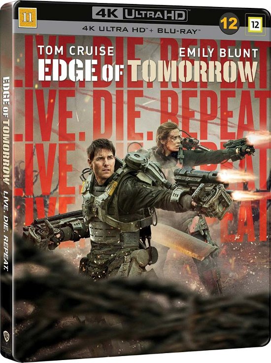 Edge of Tomorrow - Steelbook -  - Film - Warner - 7333018023963 - 18. juli 2022