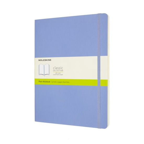 Cover for Moleskine Extra Large Plain Softcover Notebook: Hydrangea Blue (N/A) (2020)