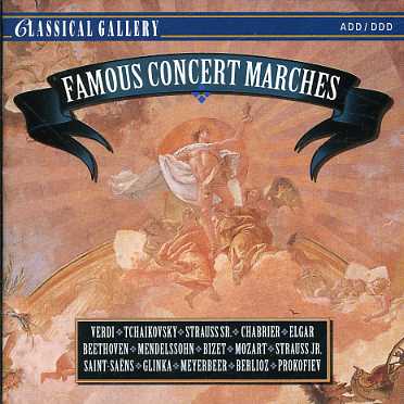 Cover for Famous Concert Marches (CD) (2002)