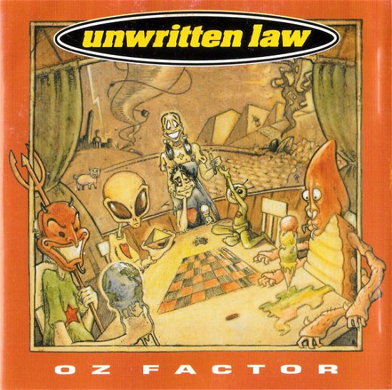 Cover for Unwritten Law · Oz Factor (CD) (2016)