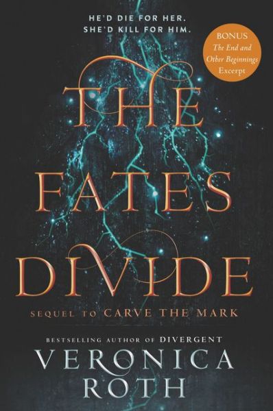 Cover for Veronica Roth · The Fates Divide - Carve the Mark (Paperback Bog) (2019)