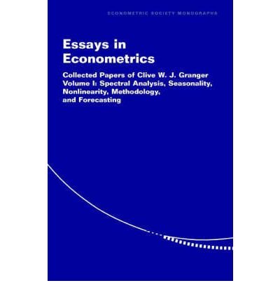 Cover for Clive W. J. Granger · Essays in Econometrics: Collected Papers of Clive W. J. Granger - Essays in Econometrics 2 Volume Paperback Set (Pocketbok) (2001)