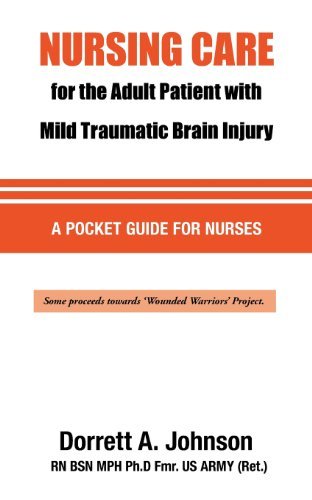 Cover for Us Army Cpt (Ret) · Nursing Care for the Adult Patient with Mild Traumatic Brain Injury (Pocketbok) (2012)