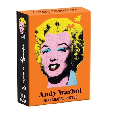Andy Warhol Mini Shaped Puzzle Marilyn - Galison - Brætspil - Galison - 9780735359963 - 16. juli 2019
