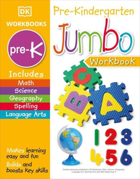 Jumbo Pre Kindergarten Workbook - DK Publishing - Bøker - Dorling Kindersley Publishing, Incorpora - 9780744032963 - 2. juni 2020