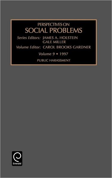 Cover for Gale Miller · Perspectives on social problems - Perspectives on Social Problems (Hardcover Book) (1998)