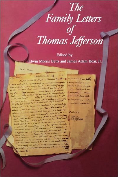 Cover for Thomas Jefferson · The Family Letters (Paperback Book) (1986)
