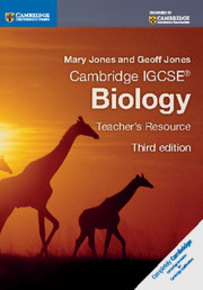 Cover for Mary Jones · Cambridge IGCSE® Biology Teacher's Resource CD-ROM - Cambridge International IGCSE (CD-ROM) [3 Revised edition] (2014)