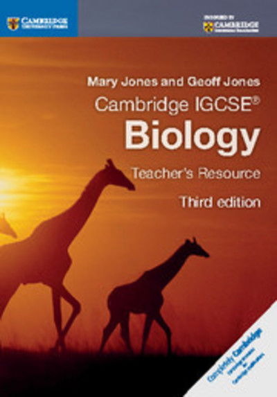 Cambridge IGCSE® Biology Teacher's Resource CD-ROM - Cambridge International IGCSE - Mary Jones - Jeux - Cambridge University Press - 9781107614963 - 7 août 2014