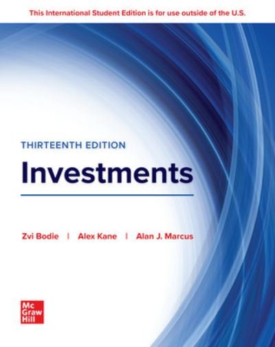 Cover for Zvi Bodie · Investments ISE (Pocketbok) (2023)