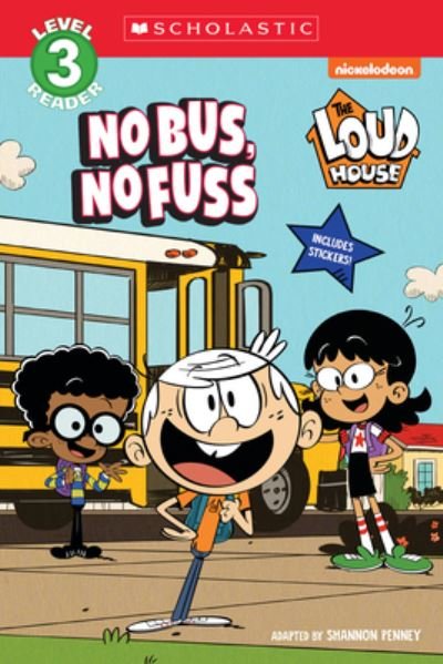 Cover for Scholastic · No Bus, No Fuss (Taschenbuch) (2022)