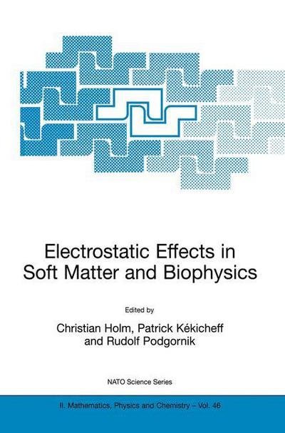 Cover for Christian Holm · Electrostatic Effects in Soft Matter and Biophysics: Proceedings of the NATO Advanced Research Workshop on Electrostatic Effects in Soft Matter and Biophysics Les Houches, France 1-13 October 2000 - NATO Science Series II (Hardcover Book) [2001 edition] (2001)