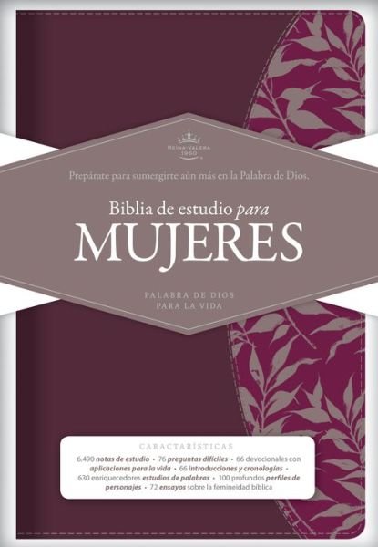 Cover for Dorothy Kelley Patterson · RVR 1960 Biblia de Estudio para Mujeres, vino tinto / fucsia símil piel (Imitation Leather Bo) (2017)