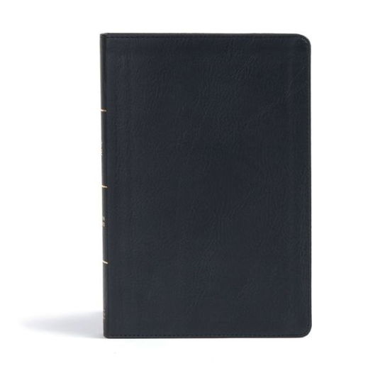 Cover for CSB Bibles by Holman CSB Bibles by Holman · CSB Giant Print Reference Bible, Black LeatherTouch, Indexed (Leather Book) (2017)