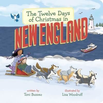 Cover for Toni Buzzeo · The Twelve Days of Christmas in New England (Tavlebog) (2018)