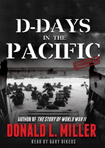 Cover for Donald L. Miller · D-days in the Pacific (Lydbok (CD)) [Library, Unabridged Library edition] (2012)