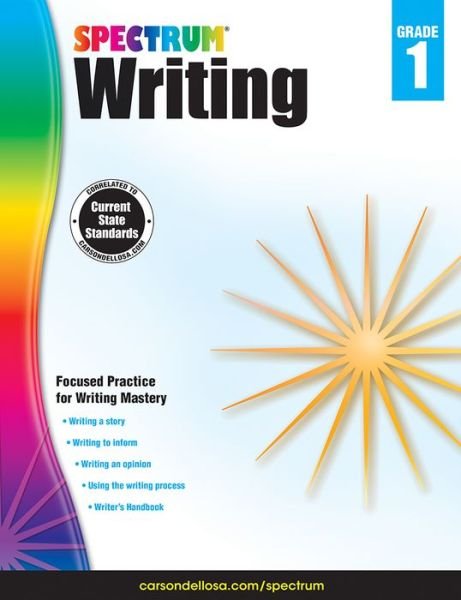 Cover for Spectrum · Spectrum Writing, Grade 1 (Paperback Bog) (2014)