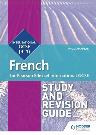 Cover for Paul Shannon · Pearson Edexcel International GCSE French Study and Revision Guide (Pocketbok) (2020)
