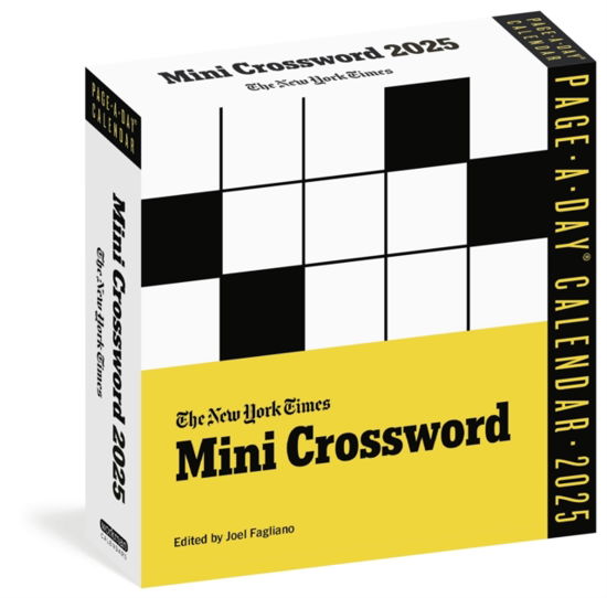 Cover for Joel Fagliano · The New York Times Mini Crossword Page-A-Day® Calendar 2025: For Crossword Beginners and Puzzle Pros (Calendar) (2024)