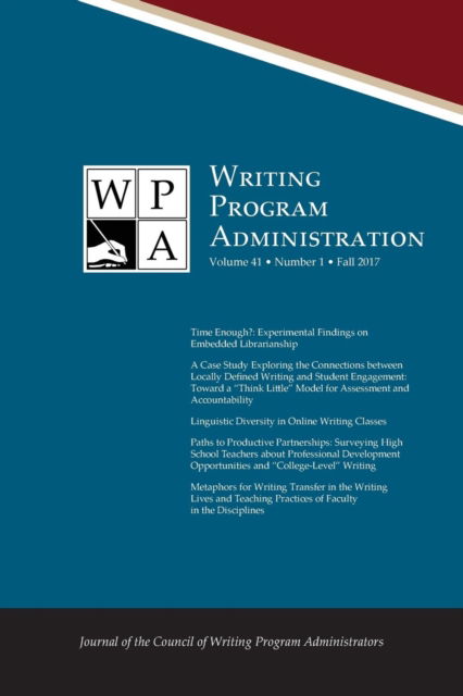 Cover for Wpa (Paperback Book) (2017)