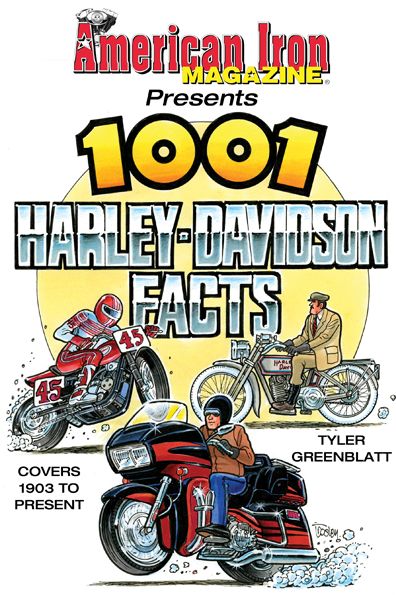 Cover for Tyler Greenblatt · American Iron's 1001 Harley-Davidson Facts (Paperback Book) (2017)