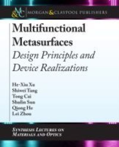 Cover for He-Xiu Xu · Multifunctional Metasurfaces (Hardcover Book) (2021)