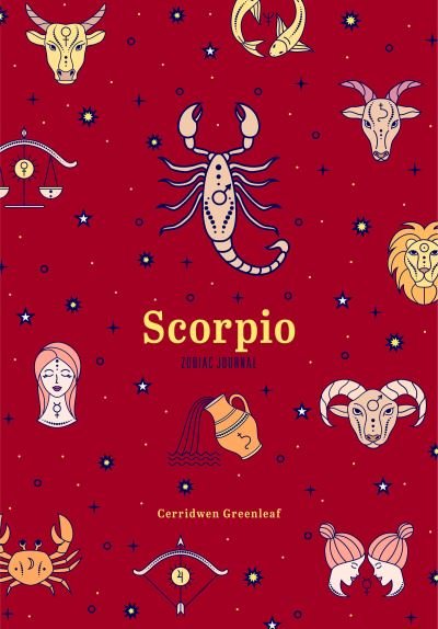 Cover for Cerridwen Greenleaf · Scorpio Zodiac Journal: (Astrology Blank Journal, Gift for Women) - Zodiac Journal (Paperback Bog) (2022)