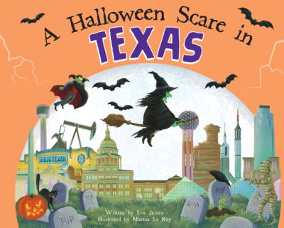 Cover for Eric James · A Halloween Scare in Texas (Inbunden Bok) (2021)