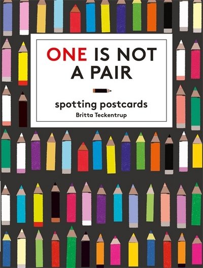 Cover for Britta Teckentrup · One is Not a Pair: Spotting Postcards - Britta Teckentrup (Paperback Bog) (2017)