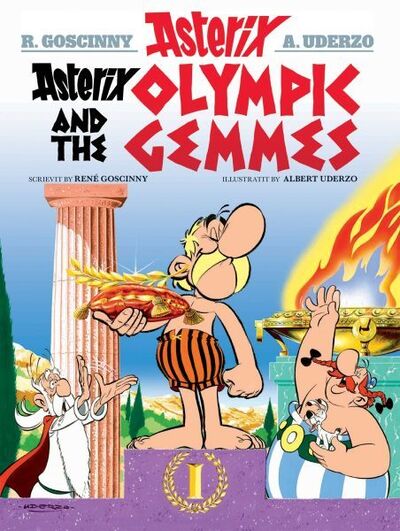 Cover for Goscinny · Asterix and the Olympic Gemmes - Asterix in Scots (Paperback Bog) (2019)