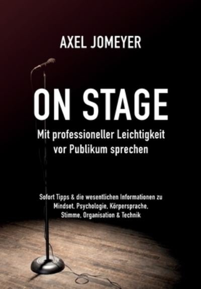 Cover for Jomeyer · On Stage Mit professioneller Le (Book) (2020)