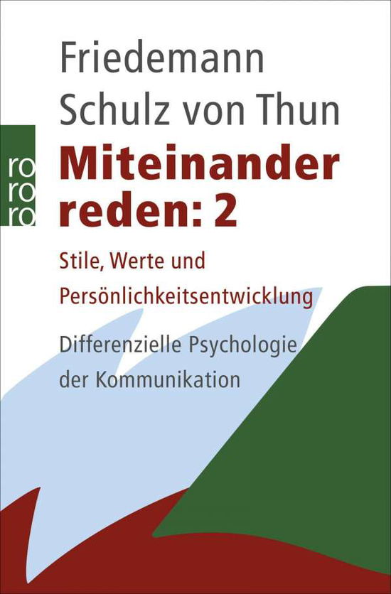 Cover for Friedemann Schulz Von Thun · Roro Tb.18496 Schulz.miteinander Red.2 (Book)