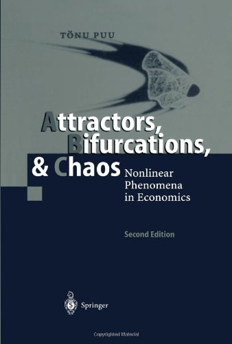 Cover for Toenu Puu · Attractors, Bifurcations, &amp; Chaos: Nonlinear Phenomena in Economics (Taschenbuch) [Softcover reprint of hardcover 2nd ed. 2003 edition] (2010)