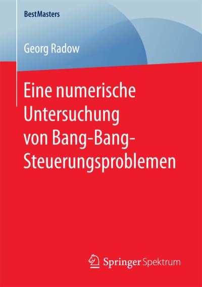 Cover for Radow · Eine numerische Untersuchung von (Book) (2017)