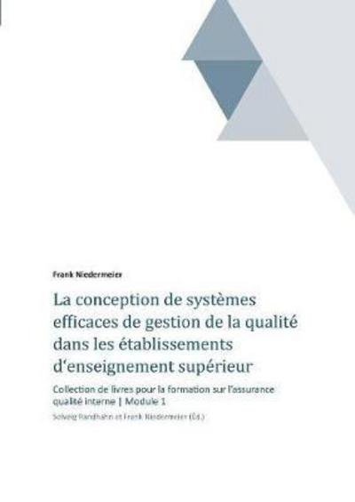 Cover for Niedermeier · La conception de systèmes e (Book) (2017)