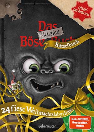 Cover for Magnus Myst · Das kleine Böse Rätselbuch - 24 fiese Weihnachtslabyrinthe: Weihnachtlicher Rätselspaß ab 8 Jahren für alle Fans der Spiegel-Bestseller-Reihe &quot;Das kleine Böse Buch&quot; (Bok) (2024)