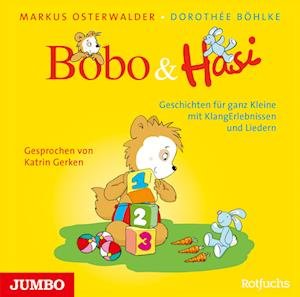 Cover for Markus Osterwalder · Bobo und Hasi. Geschichten für ganz Kleine mit KlangErlebnissen und Liedern (Audiobook (CD)) (2023)