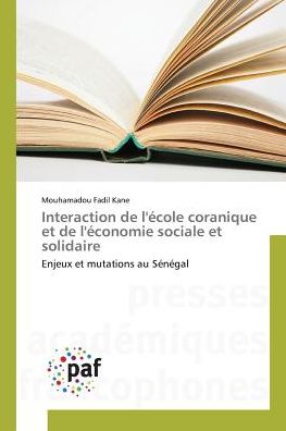 Cover for Kane · Interaction de l'école coranique e (Bok)