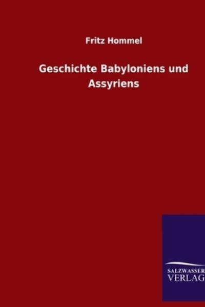 Cover for Hommel · Geschichte Babyloniens und Assyr (Buch) (2014)