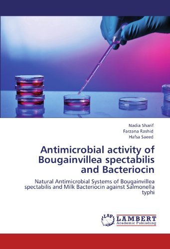Cover for Hafsa Saeed · Antimicrobial Activity of Bougainvillea Spectabilis and Bacteriocin: Natural Antimicrobial Systems of Bougainvillea Spectabilis and Milk Bacteriocin Against Salmonella Typhi (Paperback Book) (2012)