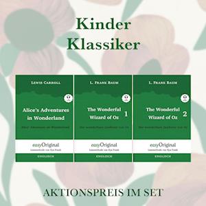 Cover for Lewis Carroll · Kinder Klassiker Kollektion (Bücher + Audio-Online) - Lesemethode von Ilya Frank - Zweisprachige Ausgabe Englisch-Deutsch (Book) (2023)